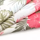 Good Price Soft Linen Cotton Striped Linen Dress Material Clothing Printed Linen Cotton Fabric