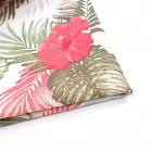 Good Price Soft Linen Cotton Striped Linen Dress Material Clothing Printed Linen Cotton Fabric