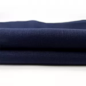 Natural European 100% Flax Linen Fabric Woven Plain Dyed Linen Material for Shirt Dress Garment