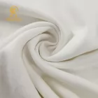 Eco-friendly Natural Linen Rayon Material Wholesale Breathable Diabetic Medium Thick Linen Viscose Blend Fabric