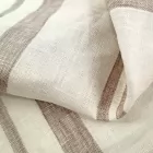 Sustainable 100% Linen Woven Fabric Solid Color Breathable Smooth for Shirt Making