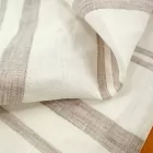 Sustainable 100% Linen Woven Fabric Solid Color Breathable Smooth for Shirt Making