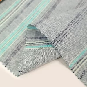 Hot Sale Solid Natural Color Linen Fabric Natural Washed Fabric Linen Cotton Fabric