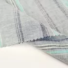 Hot Sale Solid Natural Color Linen Fabric Natural Washed Fabric Linen Cotton Fabric