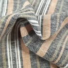 High Grade Soft Woven Dress Fabric Slub Linen Viscose Blend Fabric