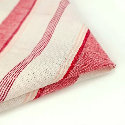 Wholesale Custom Desgin Yarn Dyed  Linen Cotton Fabric for Clothing