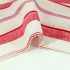 Wholesale Custom Desgin Yarn Dyed  Linen Cotton Fabric for Clothing