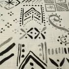 Viscose Linen Slubbed Pattern Linen Viscose Fabrics Solid Plain Dyed Linen Fabrics for Clothing