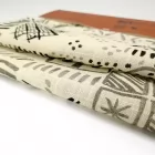 Viscose Linen Slubbed Pattern Linen Viscose Fabrics Solid Plain Dyed Linen Fabrics for Clothing