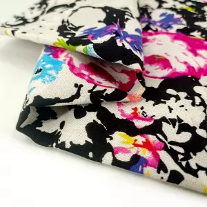 Customizable on Rayon Cotton Linen Polyester Fabric for Boutique Garments