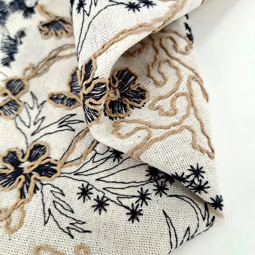 High Quality Soft Breathable 100%Linen Bamboo Woven Fabric