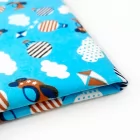 Top Selling 100% Cotton Fabric with Flower Pattern High Quality Flannel for Shirts Bags Covers Boy Clothing