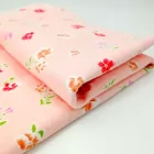 Top Selling 100% Cotton Fabric with Flower Pattern High Quality Flannel for Shirts Bags Covers Boy Clothing
