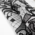 New Fashion Design Mesh Luxury Lace Embroidery Polyester Cotton Fabric for Clothing Wedding