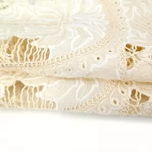 New Lace Wedding Embroidery Mesh Embroidery Fabric Dresses Polyester Nylon Cotton Fabric